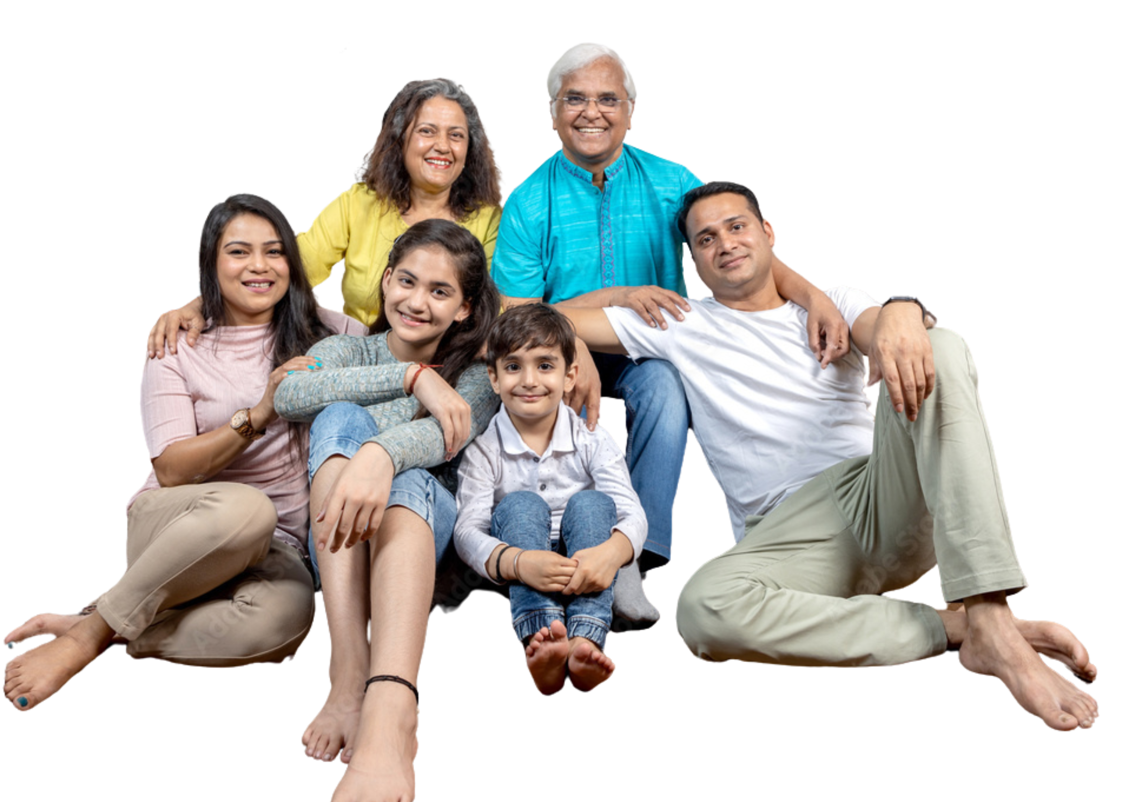 Happy Indian Family 3 for Scanny.in Scan